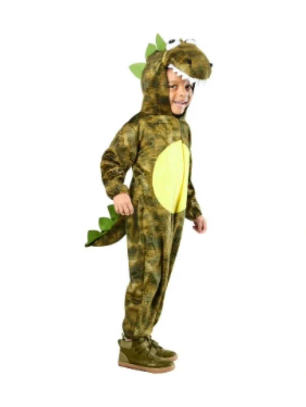 Kids Dinosaur Roaring Rex Boys Dino Halloween Costume Toddler Size 3-4T Jumpsuit